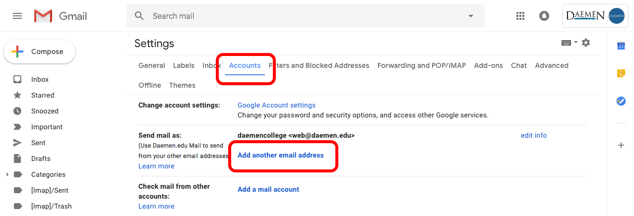 Update My Gmail to Reflect a New “Send as” Account – How Do I?