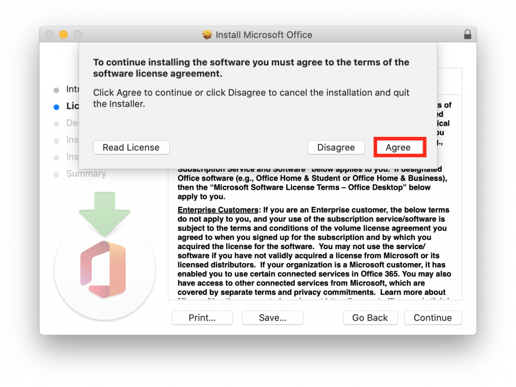 how to install microsoft office on mac from usb drive