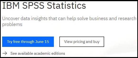 spss download trial for mac