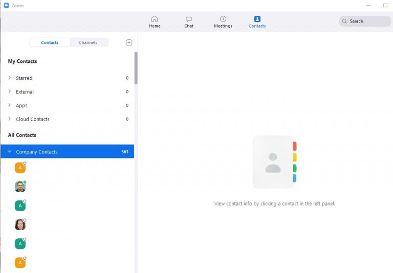 Why can’t I see internal contacts in Zoom? How Do I?