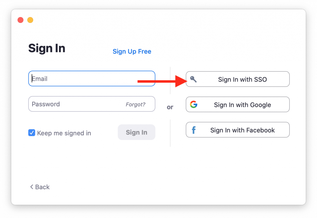 Zoom Sign-in Tips