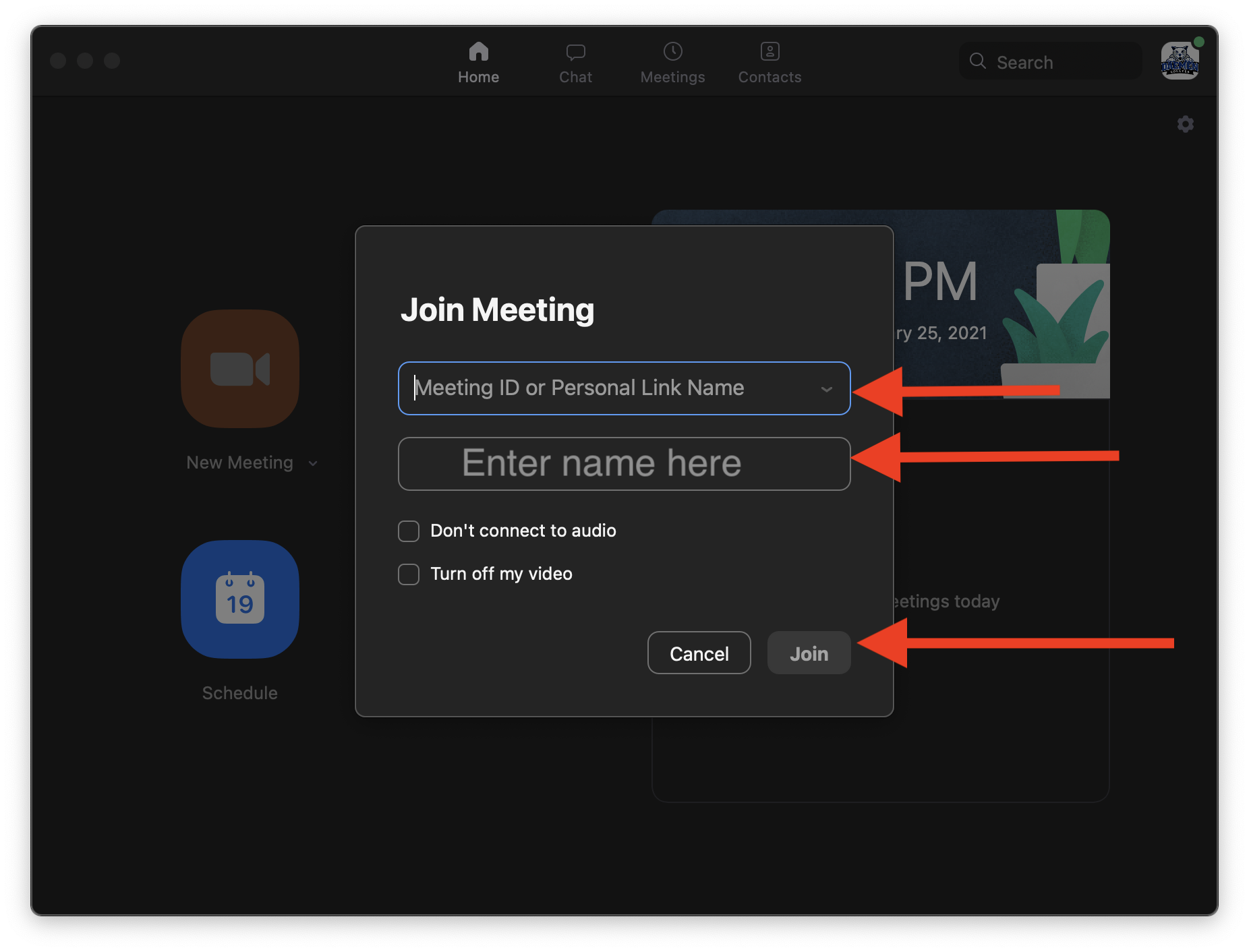 can you host a zoom meeting without downloading the app