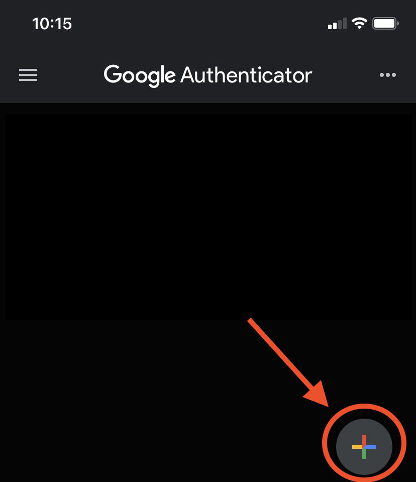 Google authenticator не сканирует qr код